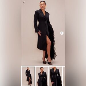 KATIE TULLE BLAZER DRESS